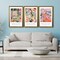 Art Framed Wall Art 3 Piece Henri Mattise Art Abstract Colorful Matisse Posters Canvas Prints for Wall and Home Office Decorations Bronze Gold Frame